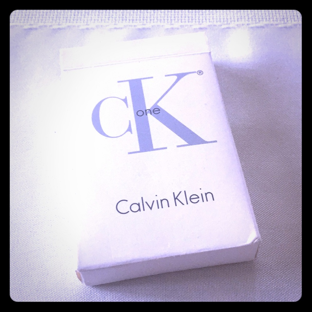 Calvin Klein playing cards